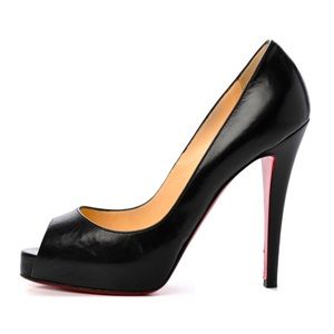 CHRISTIAN LOUBOUTIN Very Prive 120 Pumps Black